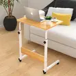 Height Adjustable Multipurpose Laptop Table with Wheels - 2