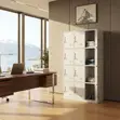 Modern Gray 12-Drawer Lockable Office Cabinet - 2