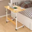 Height Adjustable Multipurpose Laptop Table with Wheels - 1