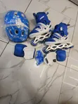 Blue Roller Skates Size 35-38 - 2