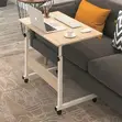 Modern Height Adjustable Laptop Table with Wheels - 1