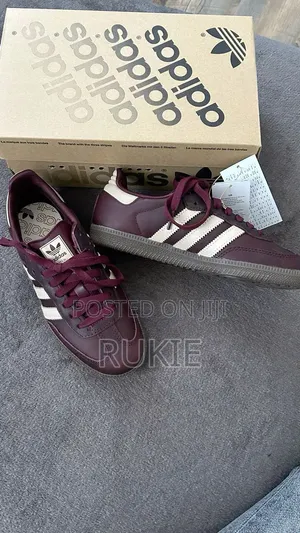 Adidas Samba Dark Maroon Sneakers