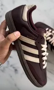 Adidas Samba Dark Maroon Sneakers - 2