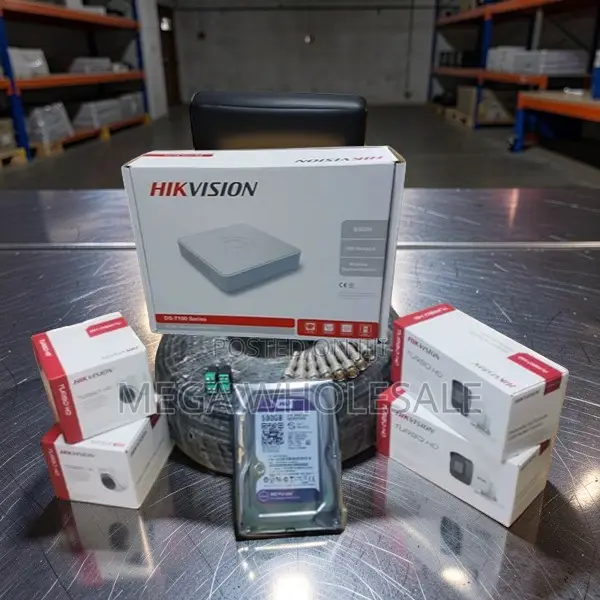 Hikvision 4CH Full HD 1080P CCTV Camera System - 1