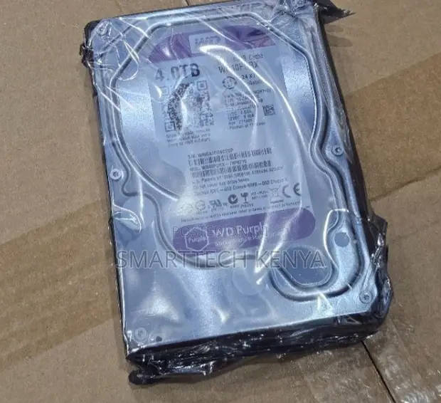 Western Digital 4TB Purple Surveillance HDD - 1