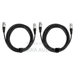 XLR 10m Microphone Cables (2-Pack)