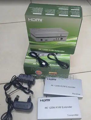 HDMI KVM Extender 120M via Cat5e/6 - Supports Keyboard/Mouse