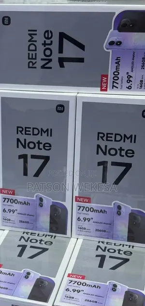 New Xiaomi Redmi Note 17 256GB Black