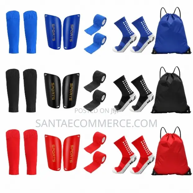 Complete Soccer Shin Guard Set - 1