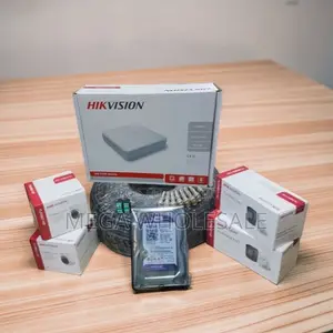 Hikvision 4 Full HD 1080p CCTV Camera System Kit