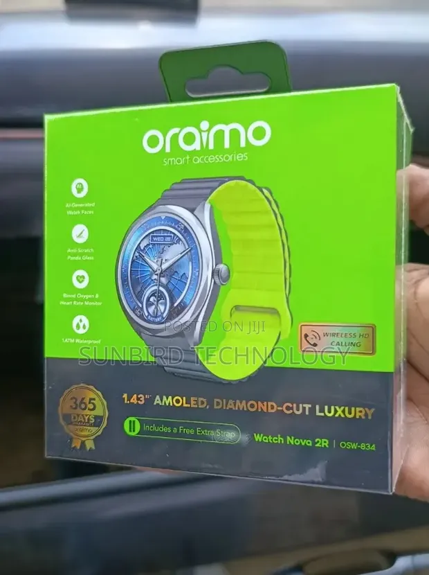 Oraimo Watch Nova 2R (OSW-834) Smartwatch - 1