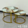 Brand New Marble Glass Coffee Table - 3