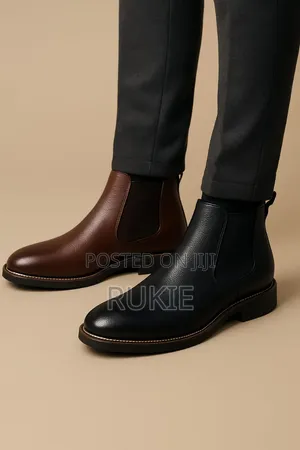 Men's Laceless Boots