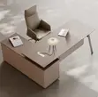 1.6m L-Shaped Office Desk - Brown - 5