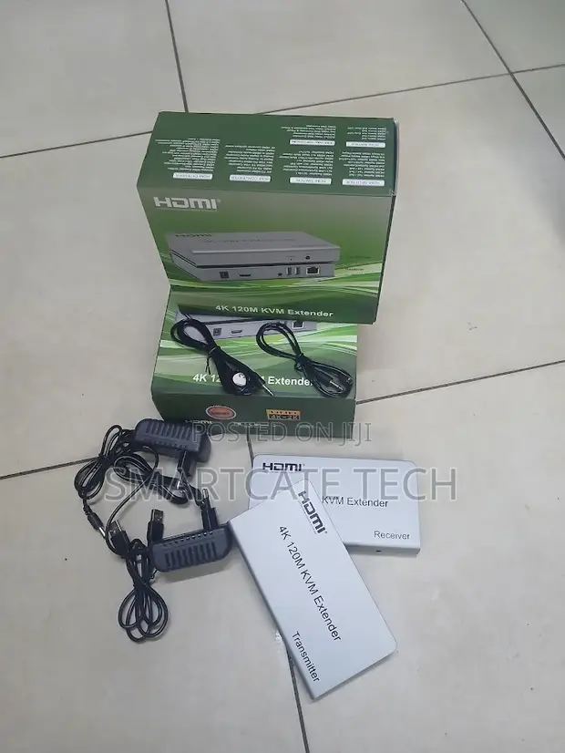 120M HDMI Extender na USB KVM kupitia Cat5e/6 - 1