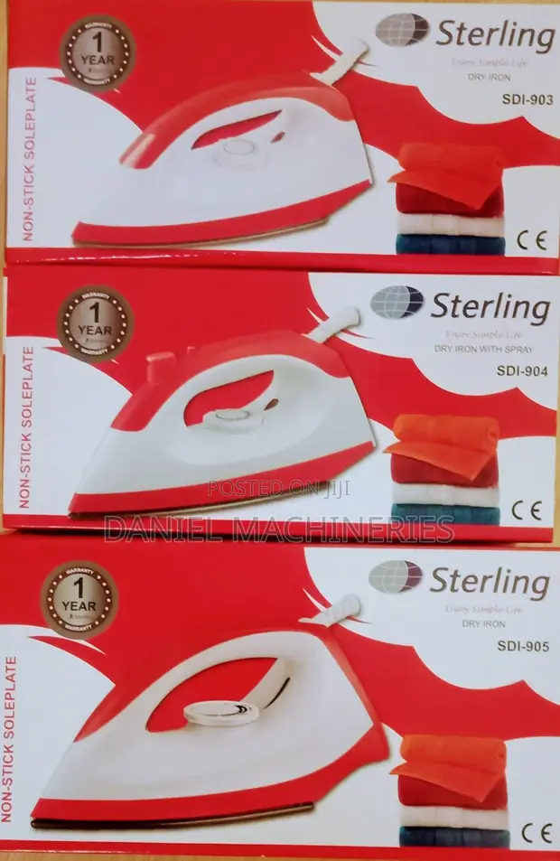 Sterling Iron Box ya Umeme - 1