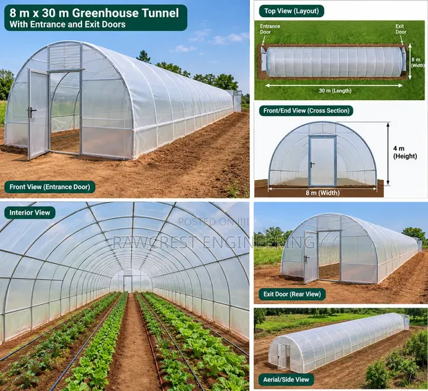 Greenhouse Construction & Installation - 1