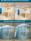 New Top Square All Size Double Decker Mosquito Nets - 2