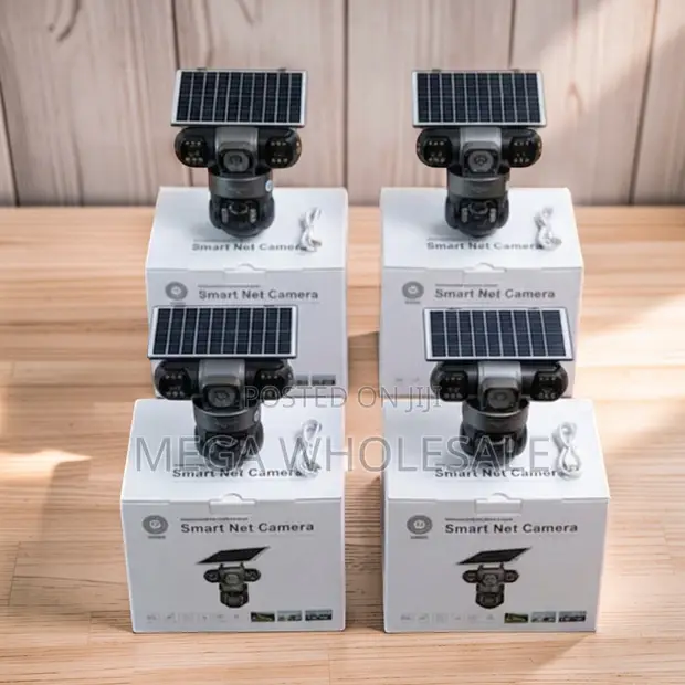 Kamera ya Usalama ya Solar ya 20MP 4K 4G PTZ yenye Lenzi Tatu - 1