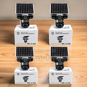 Kamera ya Usalama ya Solar ya 20MP 4G PTZ yenye Lenzi Tatu