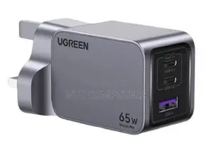 Ugreen Nexode Pro 65W Chaja Haraka ya Port 3