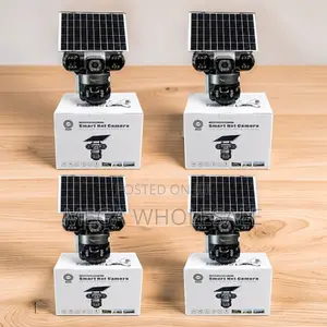 Kamera ya Usalama ya Solar ya 20MP 4K 4G PTZ yenye Lensi Tatu