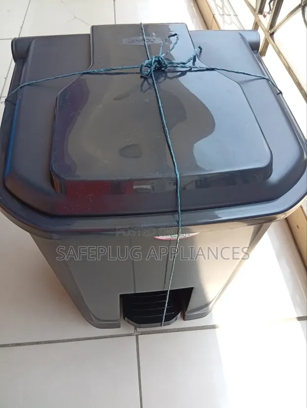 Heavy Duty 50L Pedal Waste Bin | Large Capacity Rubbish Dustbin - 1