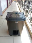 Heavy Duty 50L Pedal Waste Bin | Large Capacity Rubbish Dustbin - 2
