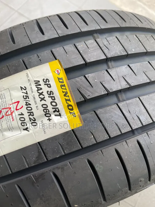 275/40 R20 Dunlop SP Sport Maxx Tyres (Brand New, Made in Japan) - 1