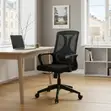 Modern Fabricated Office Chairs - Black - 1