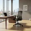 Modern Fabricated Office Chairs - Black - 3