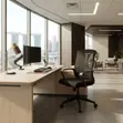 Modern Fabricated Office Chairs - Black - 5