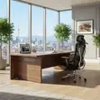 Ergonomic High Backrest Lumbar Support Office Chair - 5