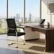 Modern Office Visitor Chair - Black - 1