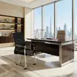 Modern Office Visitor Chair - Black - 3