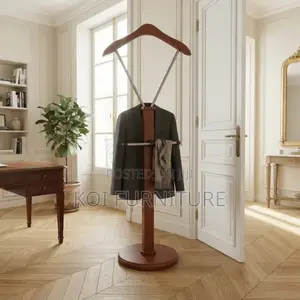 Executive Long Mahogany Finished Coat Hangers