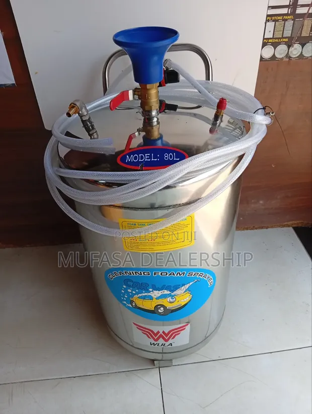 Wula 80L Stainless Steel Pneumatic Foam Sprayer Machine - 1