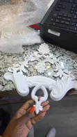 Maua ya Pembe za Wainscoting - 4