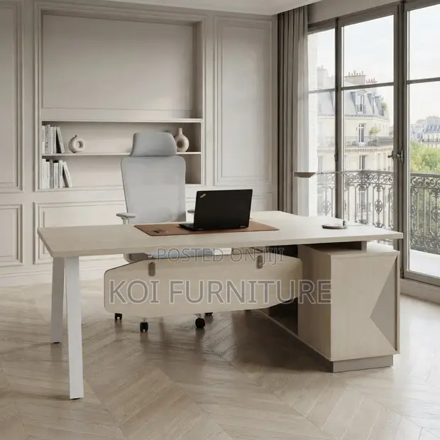 Executive Modern Office Desk - 1.6m - 1