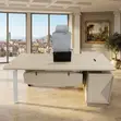 Executive Modern Office Desk - 1.6m - 3