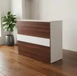 120cm Modern Reception Counter Desk - 1