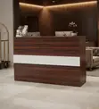120cm Modern Reception Counter Desk - 2