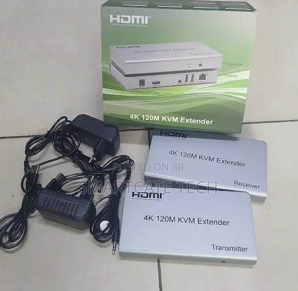 KVM Extender ya HDMI 120m Kupitia Cat6 - 1