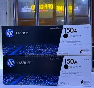 HP 150A Nyeusi Toner Cartridge Halisi (W1500A)