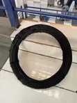 Furry Black Steering Wheel Cover - 2