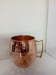 1 PC Hammered Copper Mug - 2