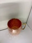 1 PC Hammered Copper Mug - 3