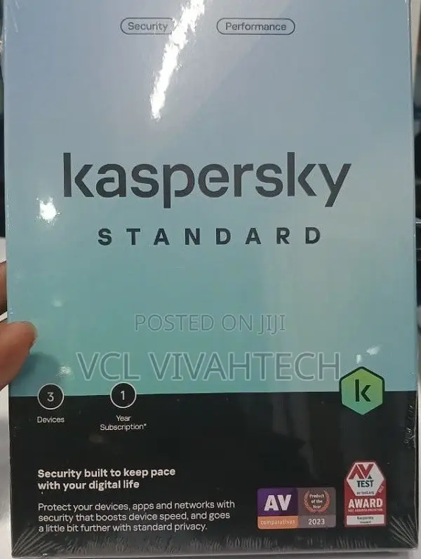 Kaspersky Standard Antivirus - 3 Users - 1