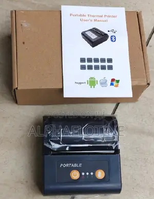 80mm Bluetooth Thermal Printer - Portable Wireless Receipt Machine