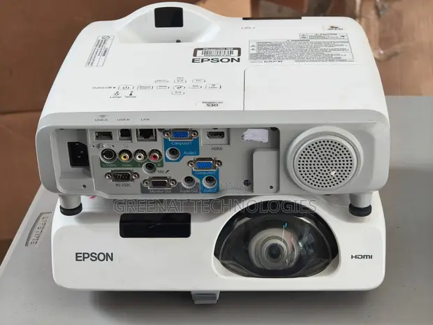 Used Epson PowerLite 530 3200 Lumens LED Projector - 1